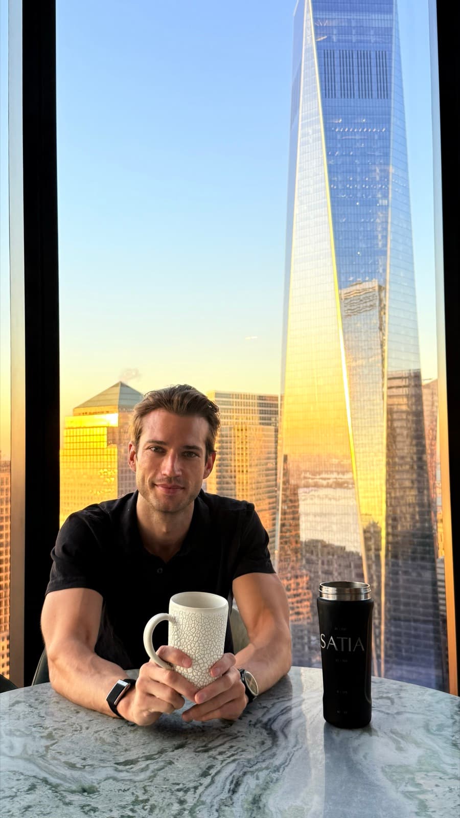 Ben Bowers, founder of Satia Morning